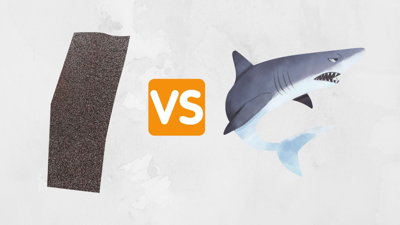 Shark Skin vs Sandpape